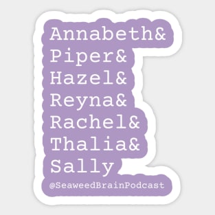 Heroines of Olympus Sticker